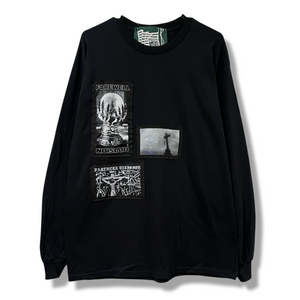 CRYSTAL BALL PATCHED LONGSLEEVE