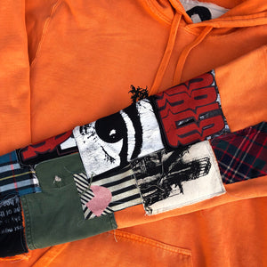 "The 13th" Patchwork Hoodie