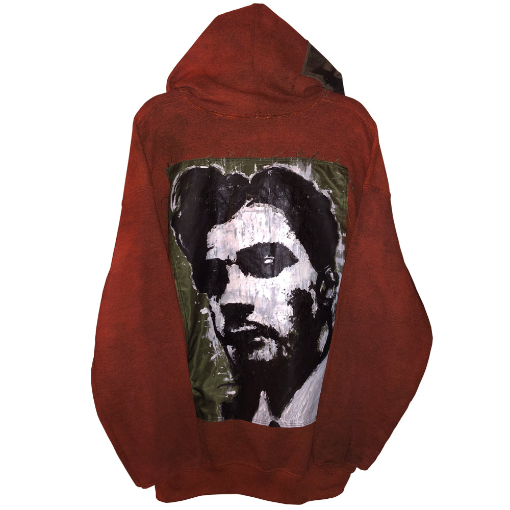 Blood Orange Patched Hoodie