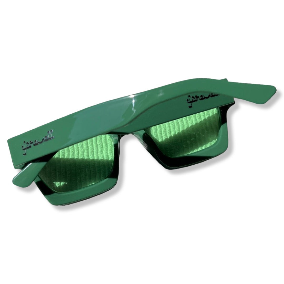 "MOURN" GLASSES (EMERALD)