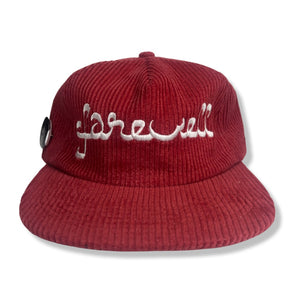 CORDUROY LOGO HAT (BLUSH)