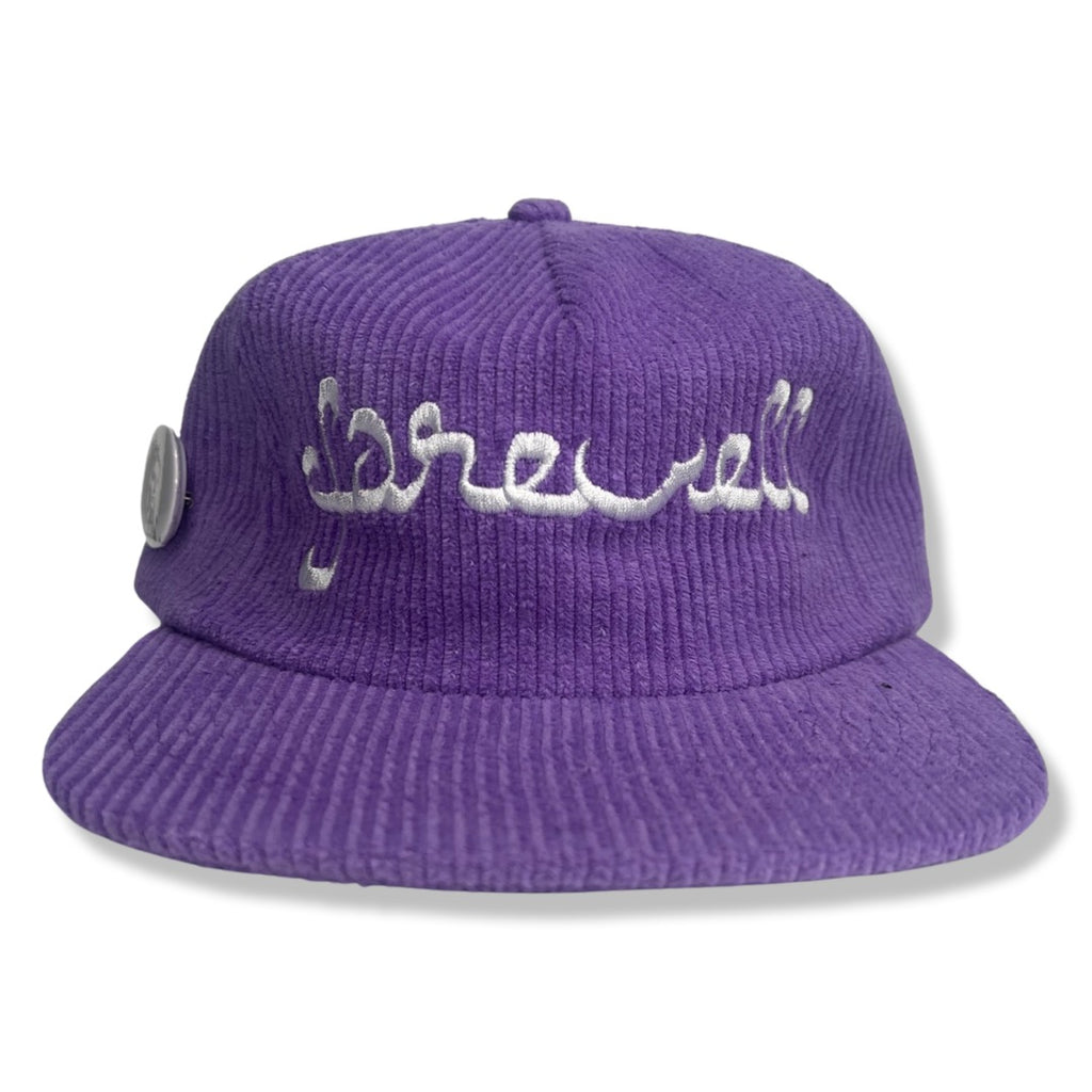 CORDUROY LOGO HAT (LAVENDER)