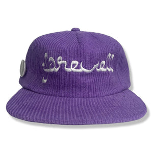 CORDUROY LOGO HAT (LAVENDER)