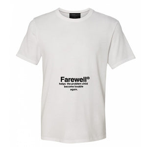 "Problem" Tee White