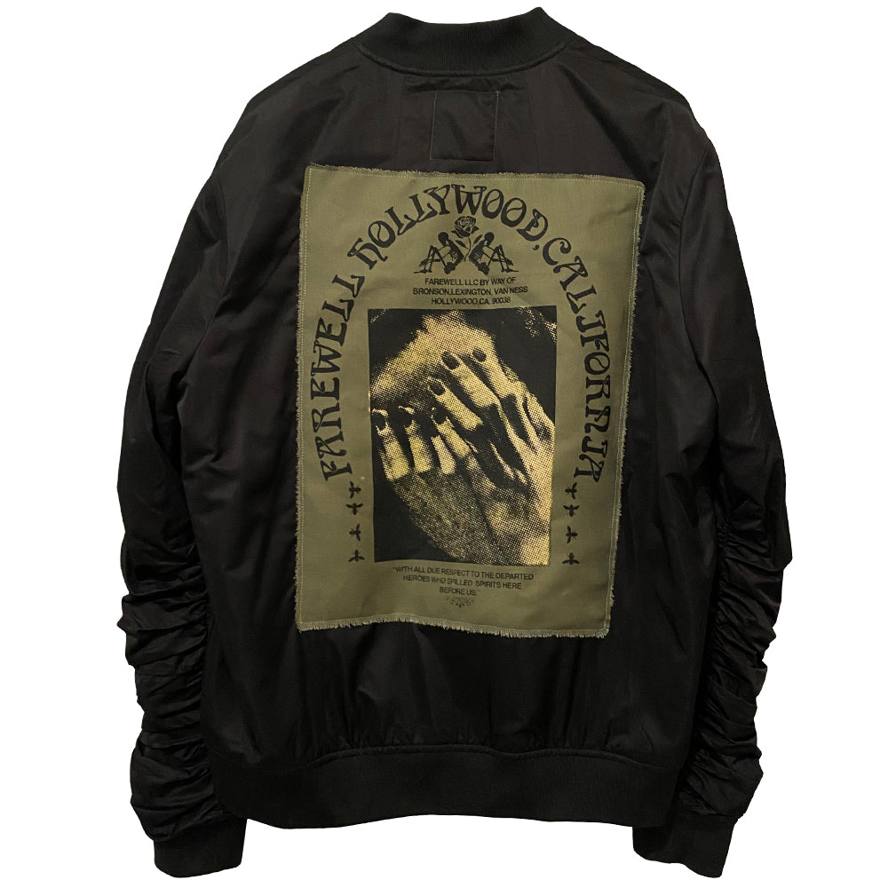"angel child" bomber jacket