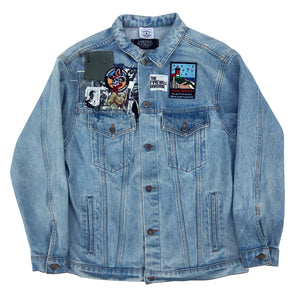 Artist Series: DARKWORLD Denim Patchwork Jacket