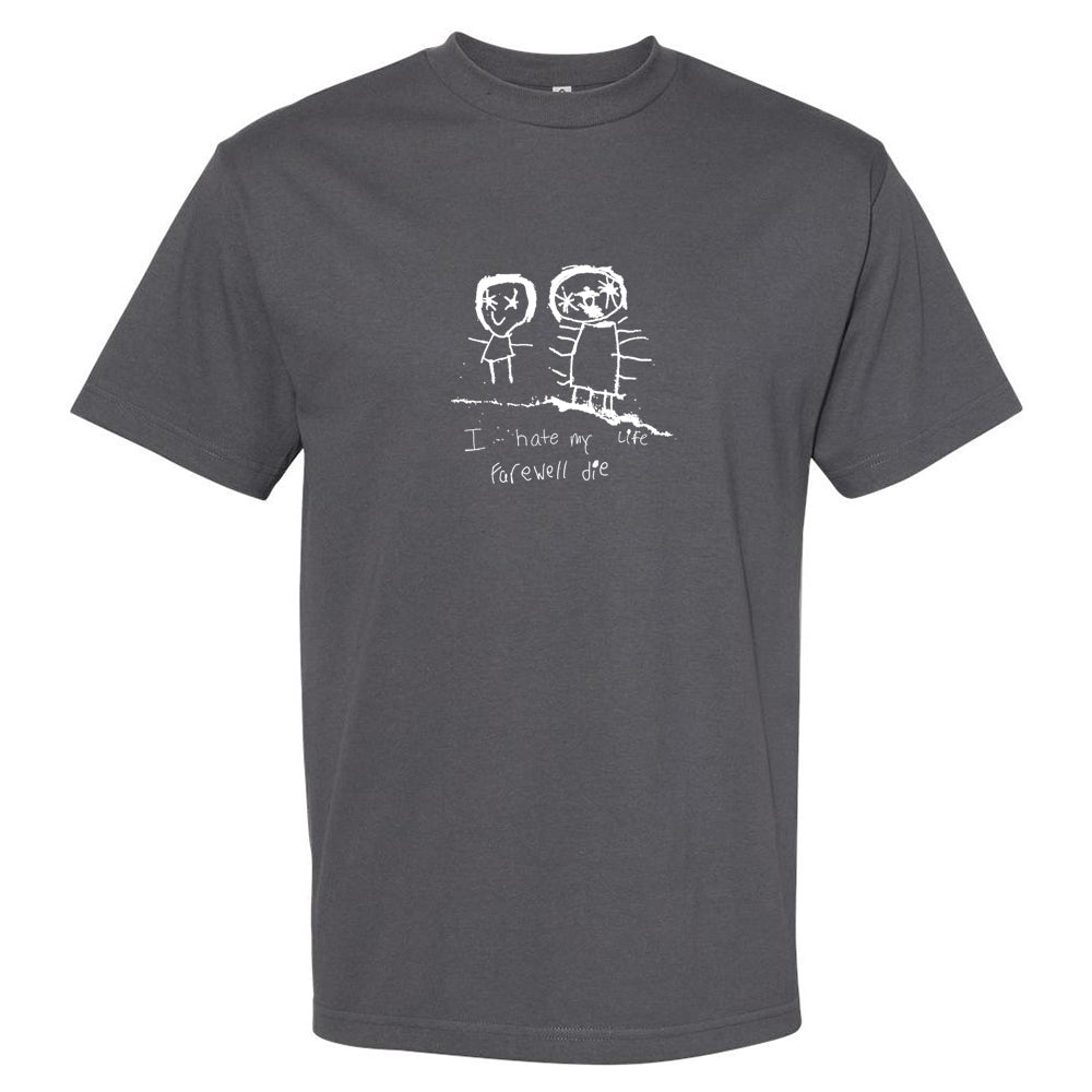"Existential Child" Tee (charcoal)