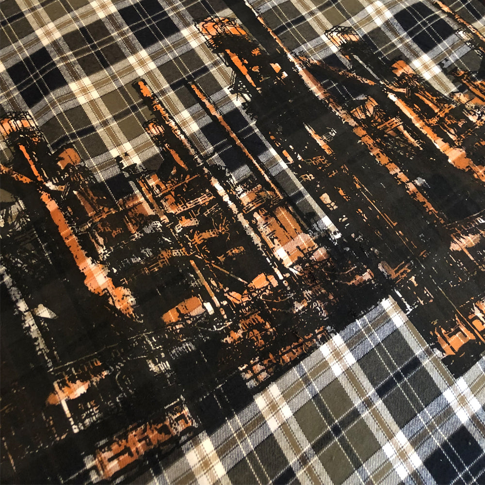 "Rust Never Sleeps" Oversized Flannel