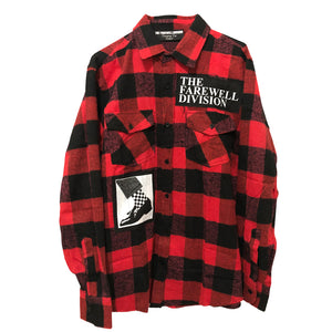 "cataclysm" patchwork flannel