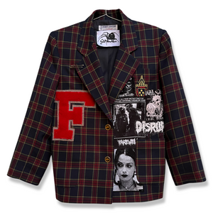 ST.CATHERINE'S DROPOUT PLAID JACKET