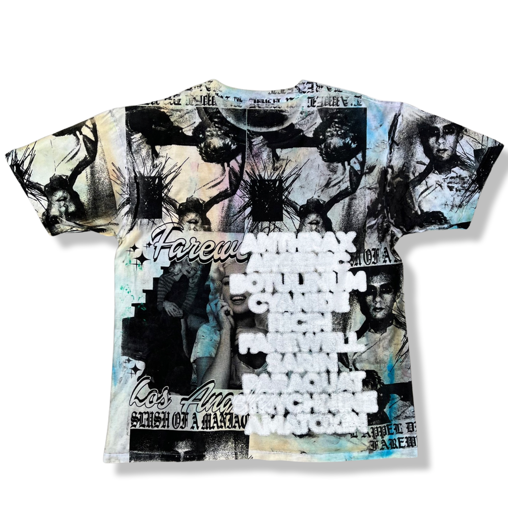 MANIAC ALL OVER PRINT DYED TEE 0.01923