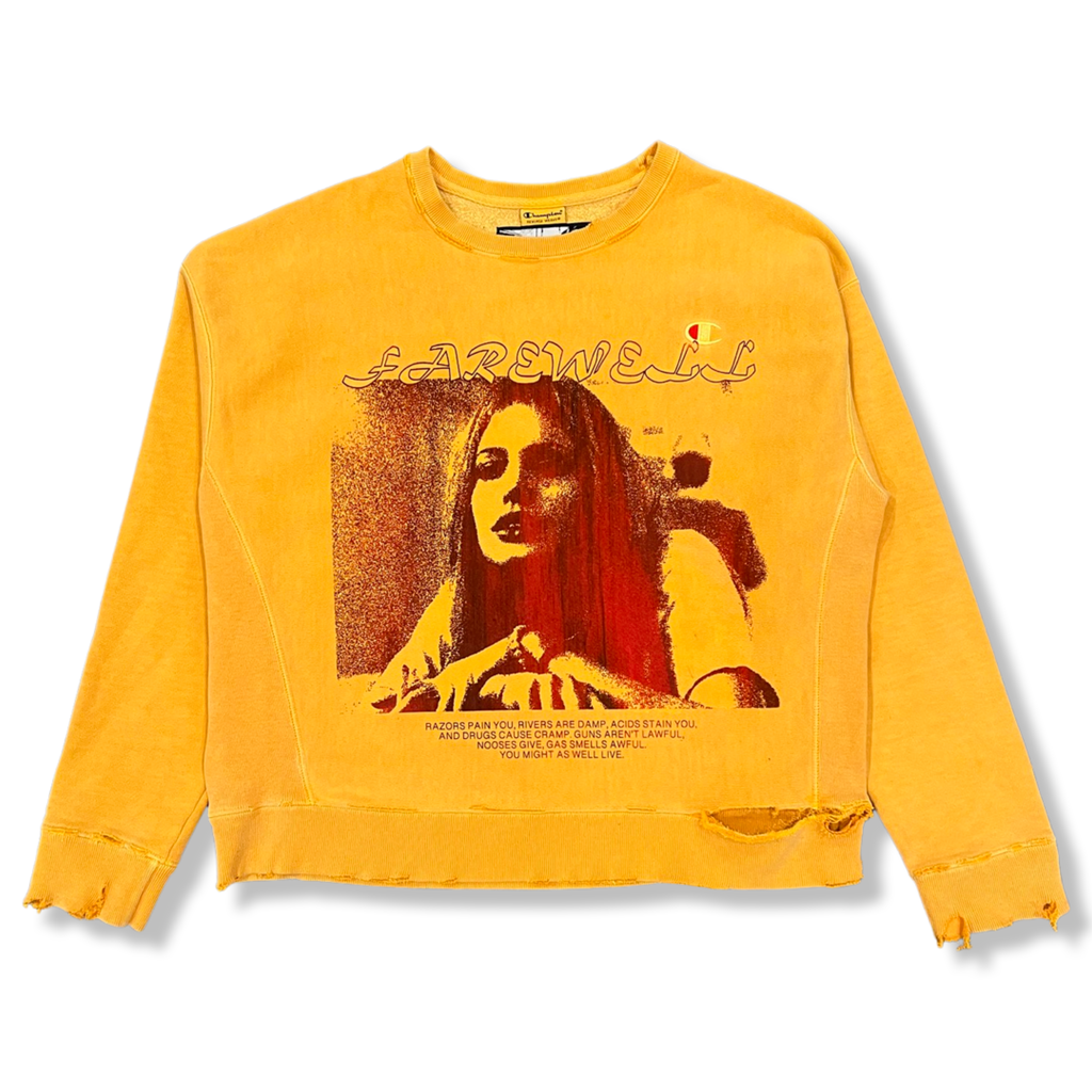 WOMENS VINTAGE REVERSE WEAVE CREWNECK