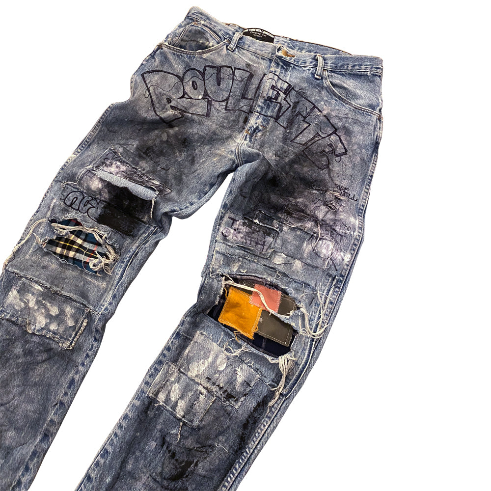"Russian Roulette With Terry" Denim