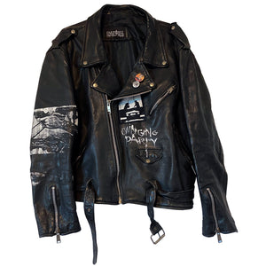 "Devastation; Whitley Heights Tragedy" Vintage Leather Jacket