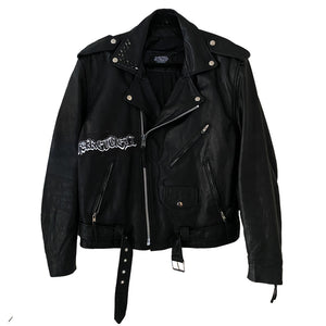 "ammonia" vintage leather jacket