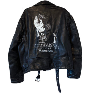 "Devastation; Whitley Heights Tragedy" Vintage Leather Jacket