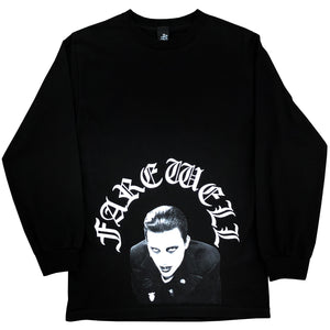 "Life Goes On" Embroidered Longsleeve