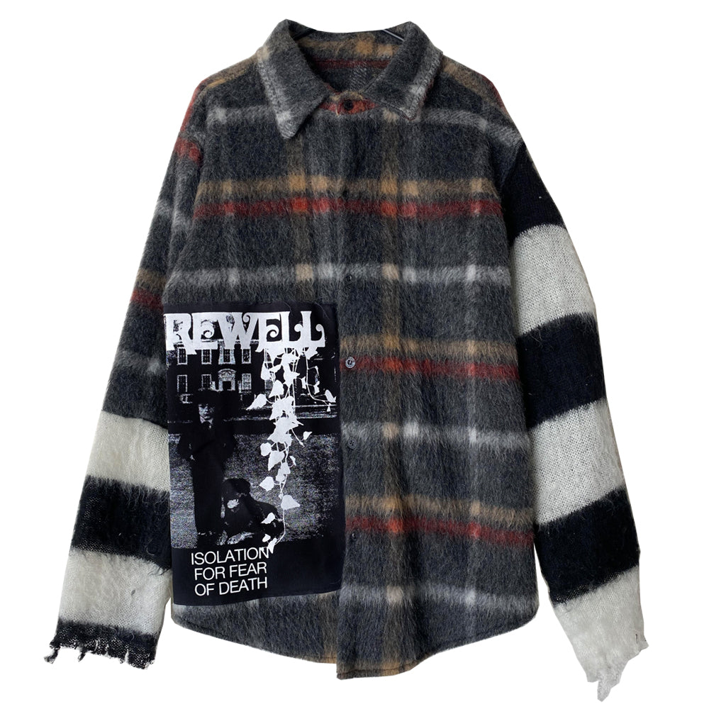 "isolation" mohair shirt