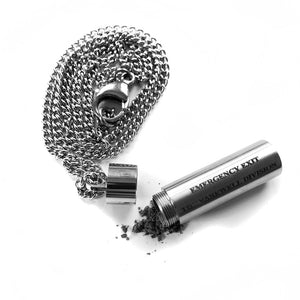 Engraved Urn Necklace