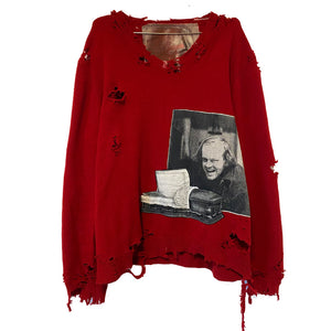 "overlook hotel" distressed sweater