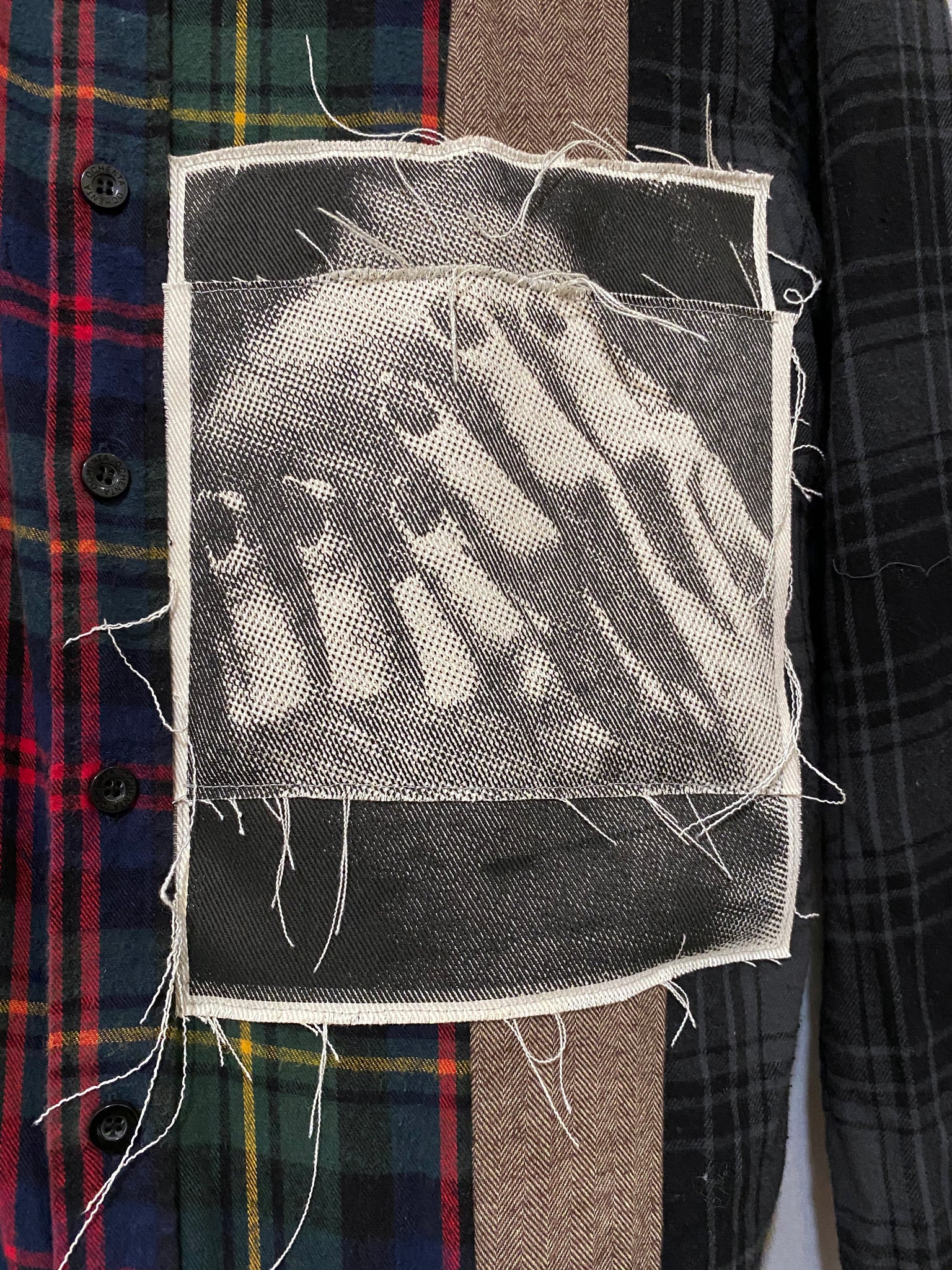 "distraught" flannel