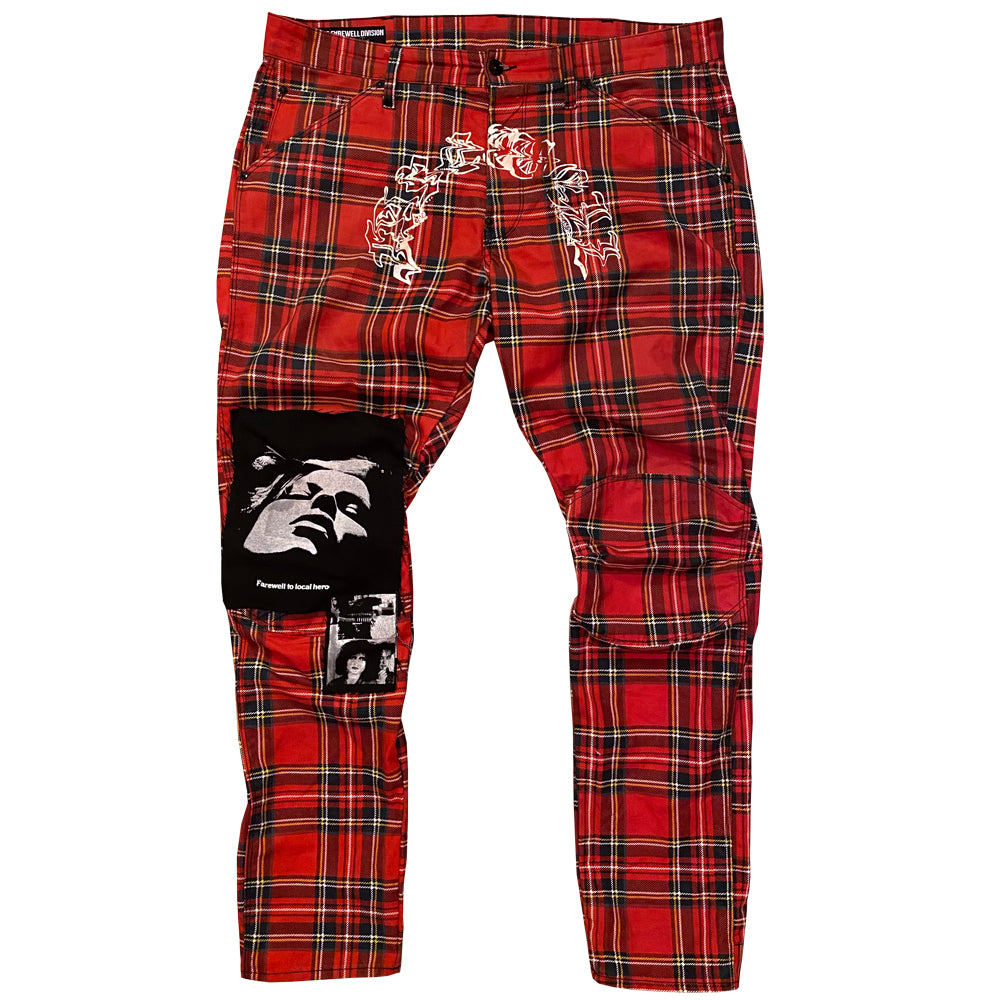 "Tartan Plaid Biker Pant"