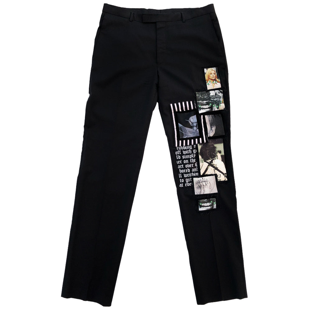 "Etna Rosso" Pleated Dress Pant
