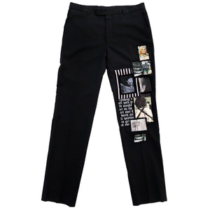 "Etna Rosso" Pleated Dress Pant