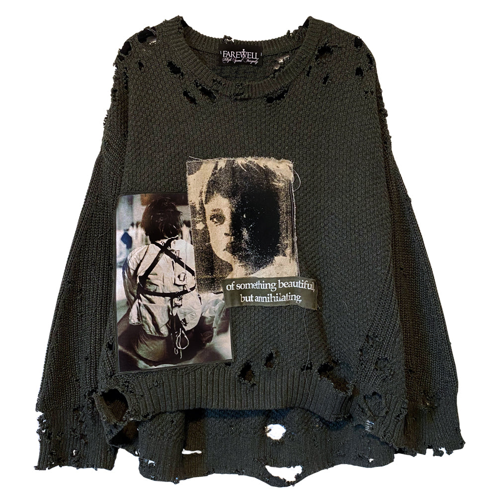 Whitley Heights Suicide Distressed Sweater