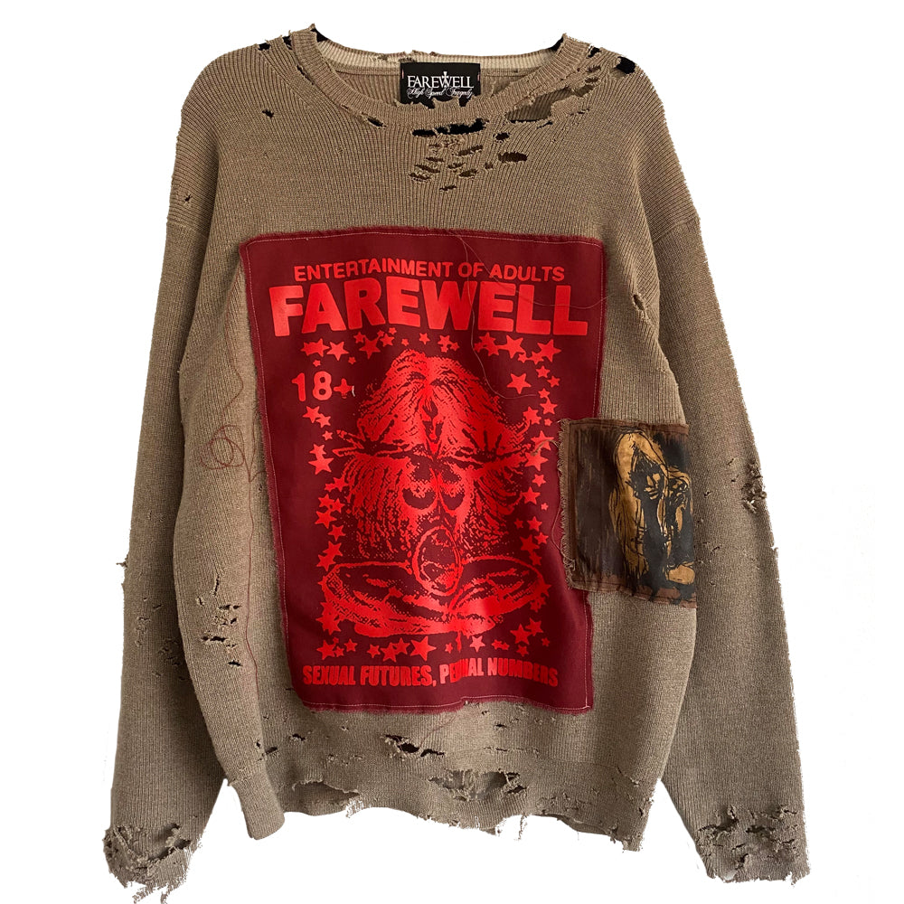 3:31 distressed sweater