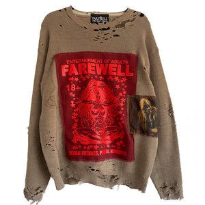 3:31 distressed sweater