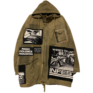 "Ataxia" Vintage Army Trench