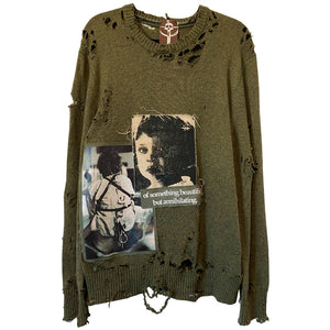Whitley Heights Suicide II Distressed Sweater